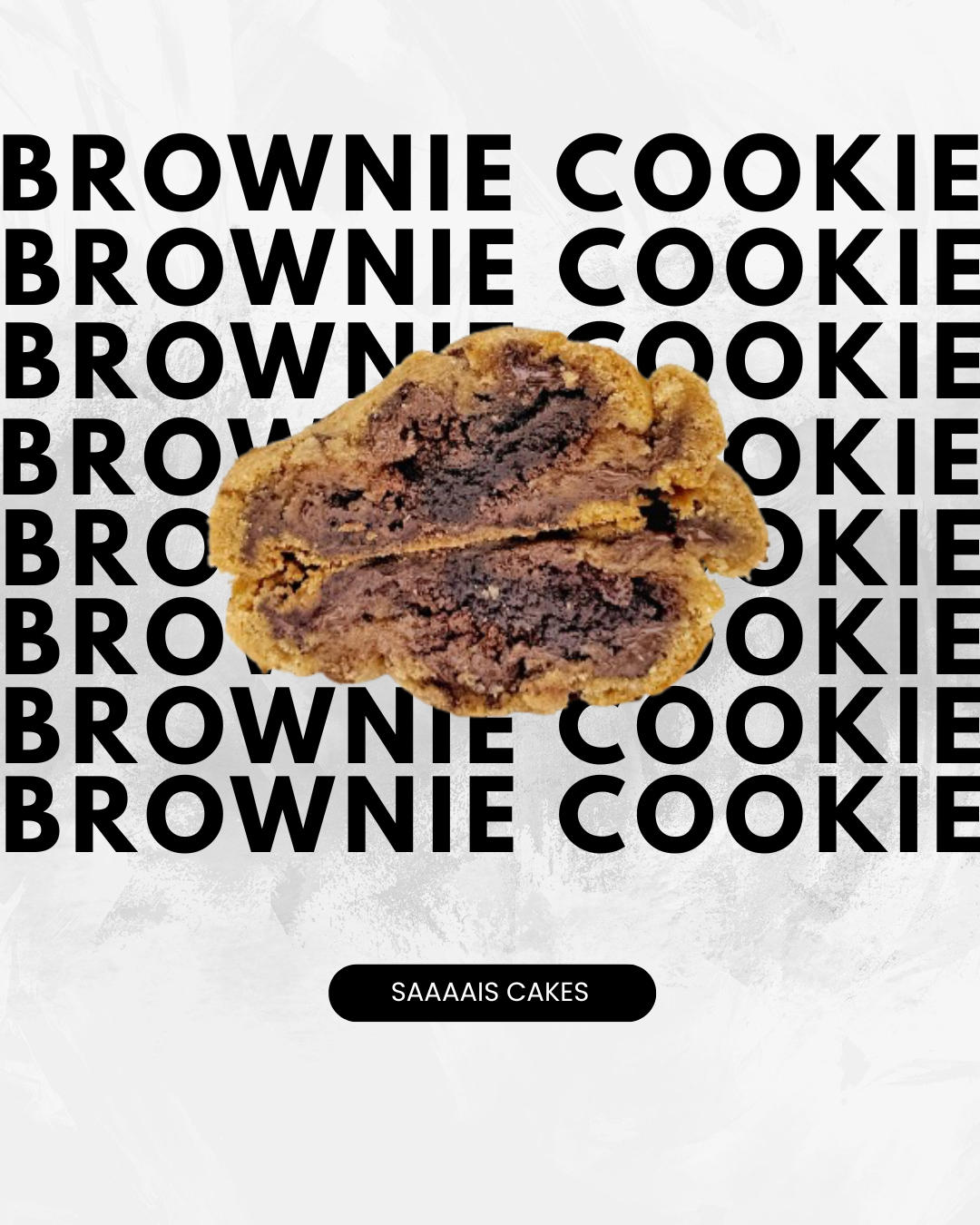 Brownie Stuffed Cookie — Saaaaiscakes Karachi