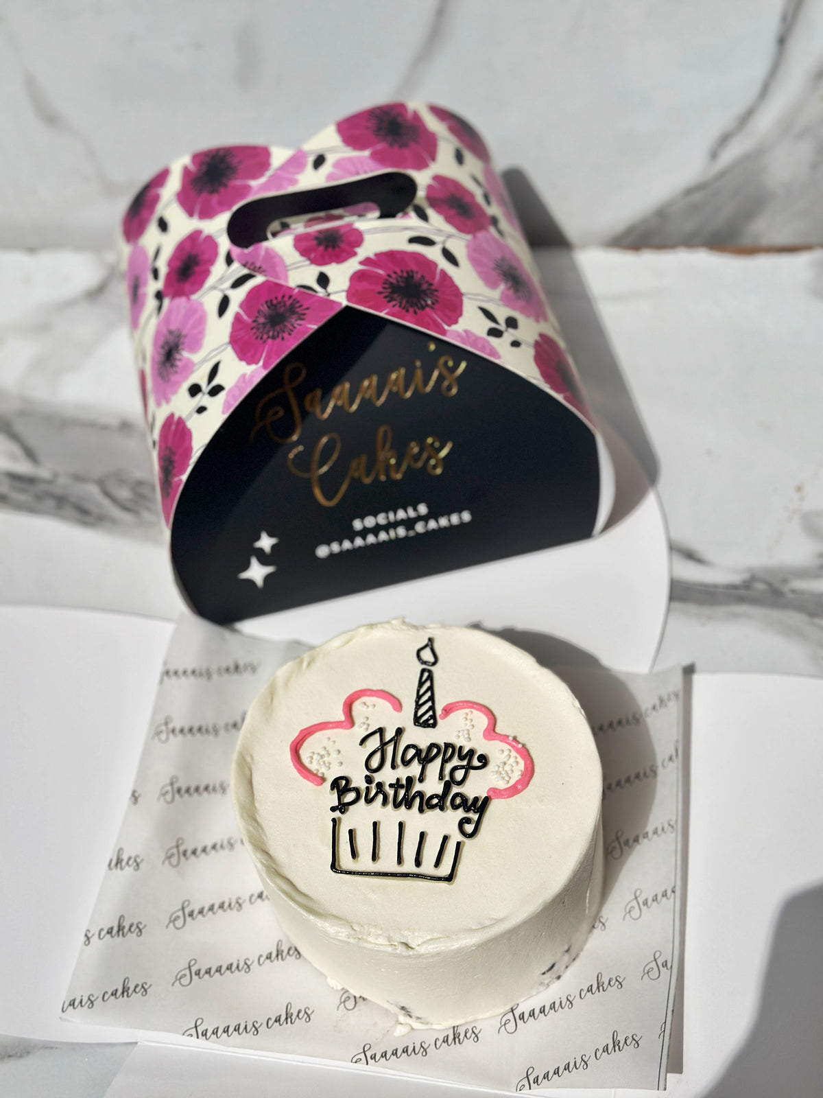 Confetti Queen cake from Saaaaiscakes Karachi