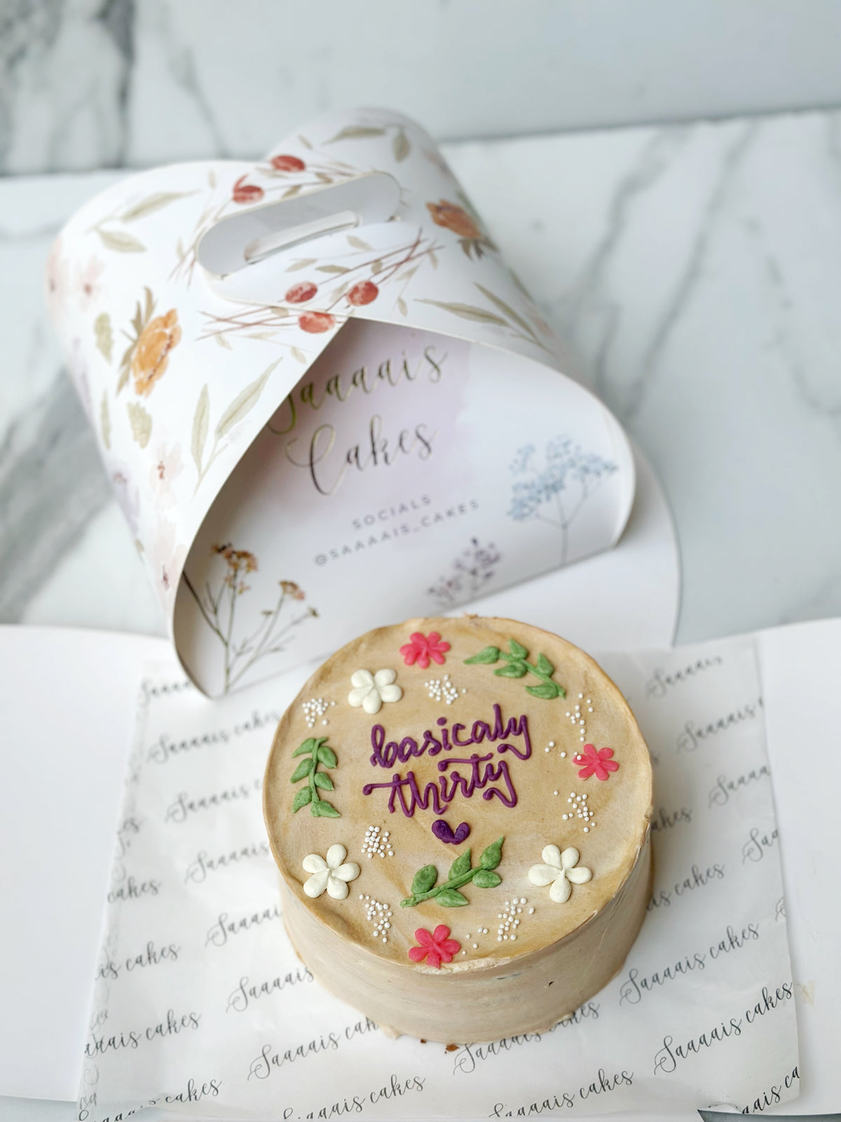 Mini moods cake from Saaaaiscakes Karachi