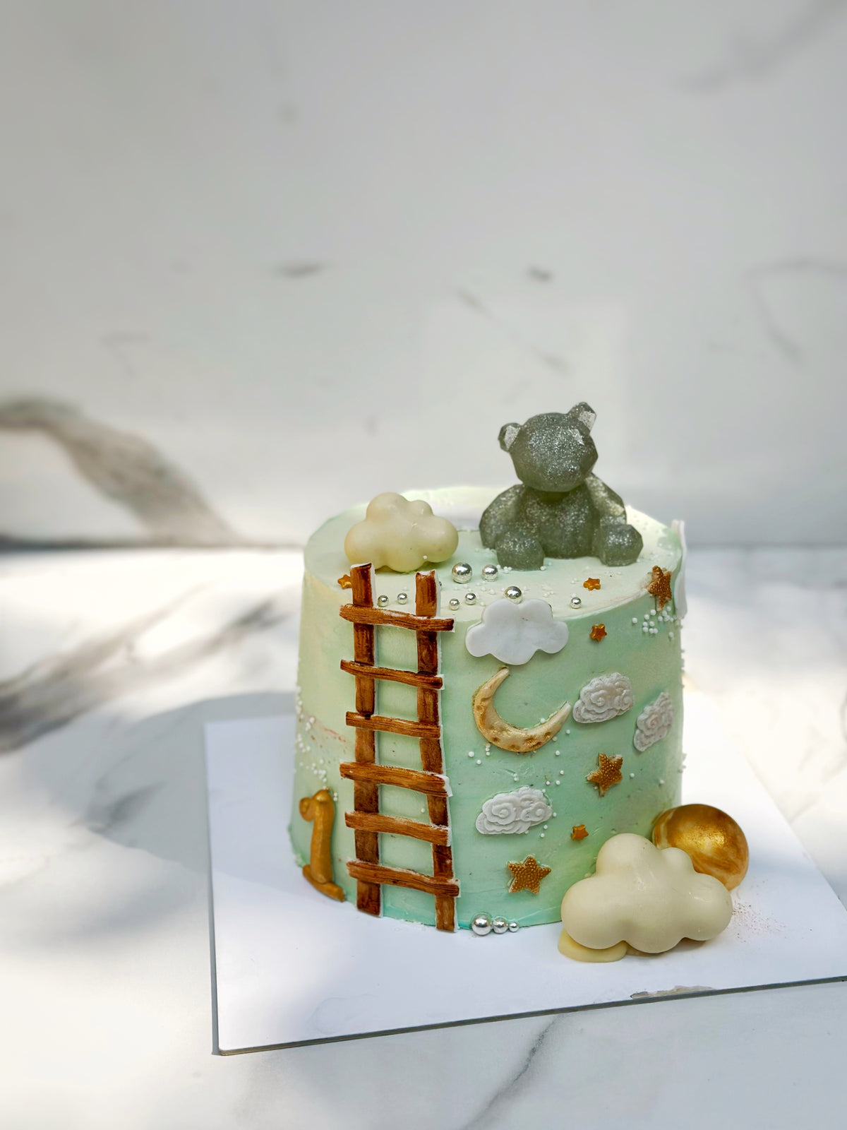 Steps to cuteness cake from Saaaaiscakes Karachi