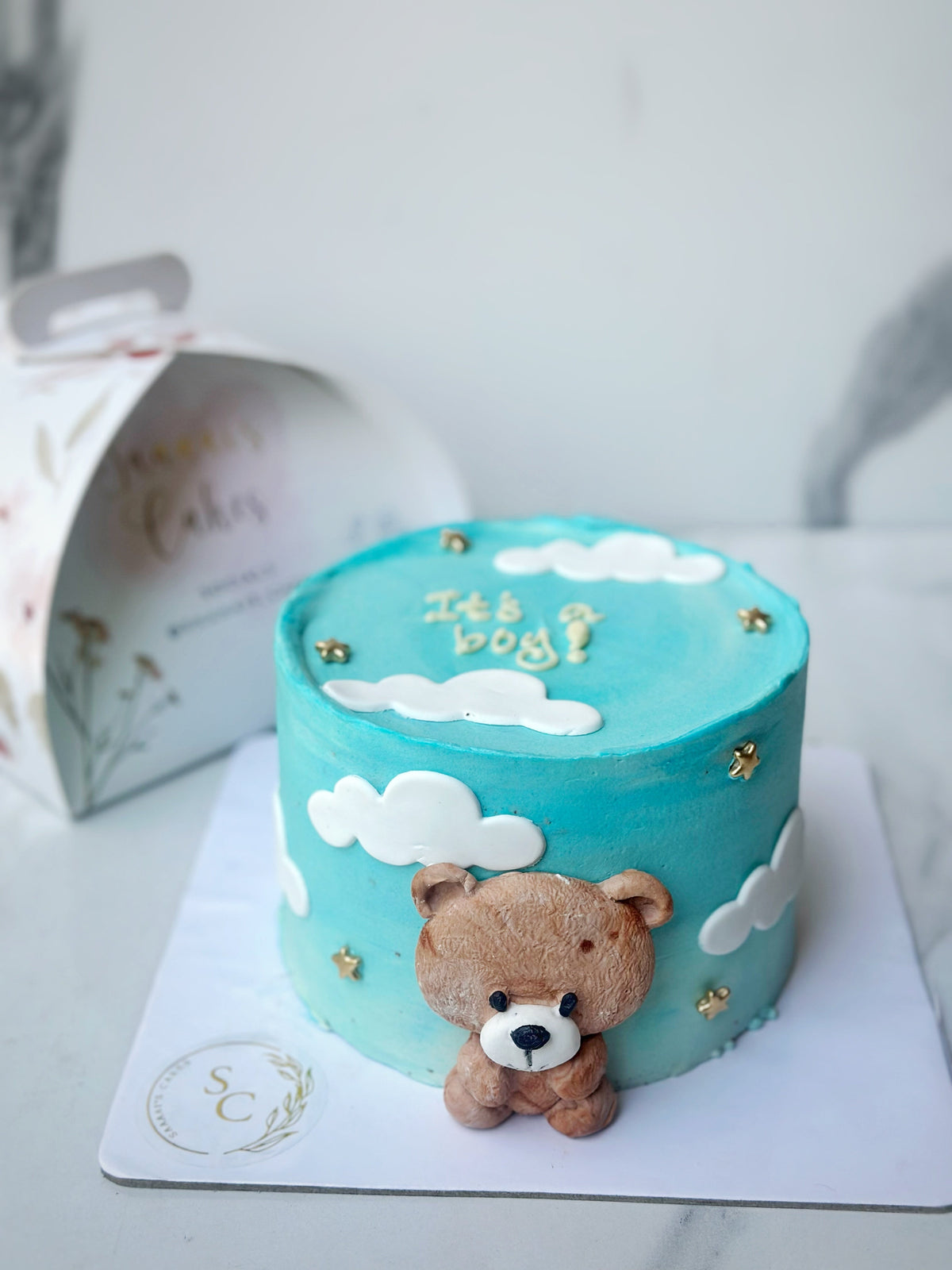 Baby cloud cake from Saaaaiscakes Karachi