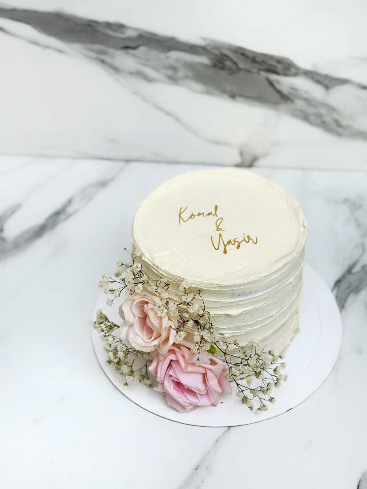 The Vow Cake cake from Saaaaiscakes Karachi