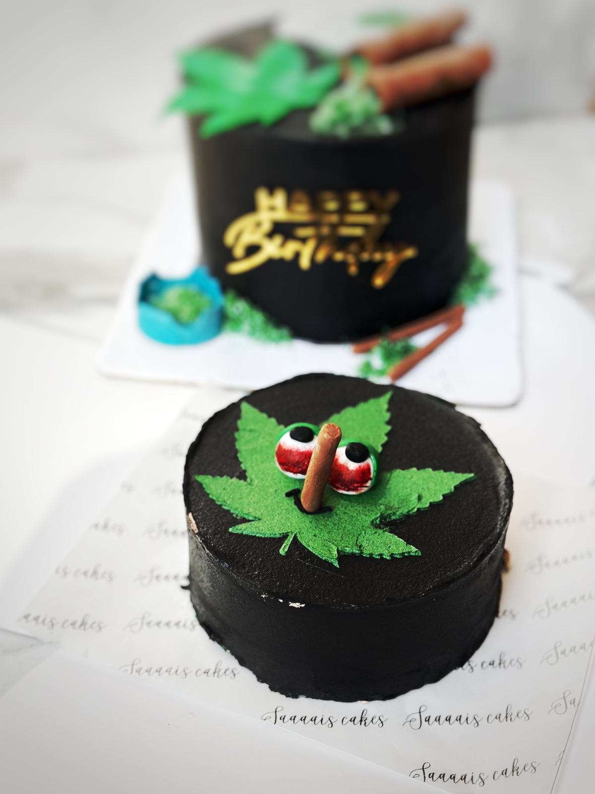 Smoke hot cake from Saaaaiscakes Karachi