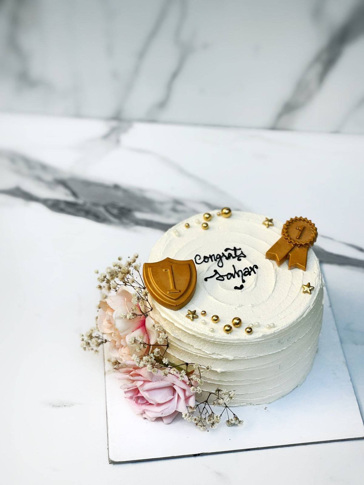 sweet success cake from Saaaaiscakes Karachi