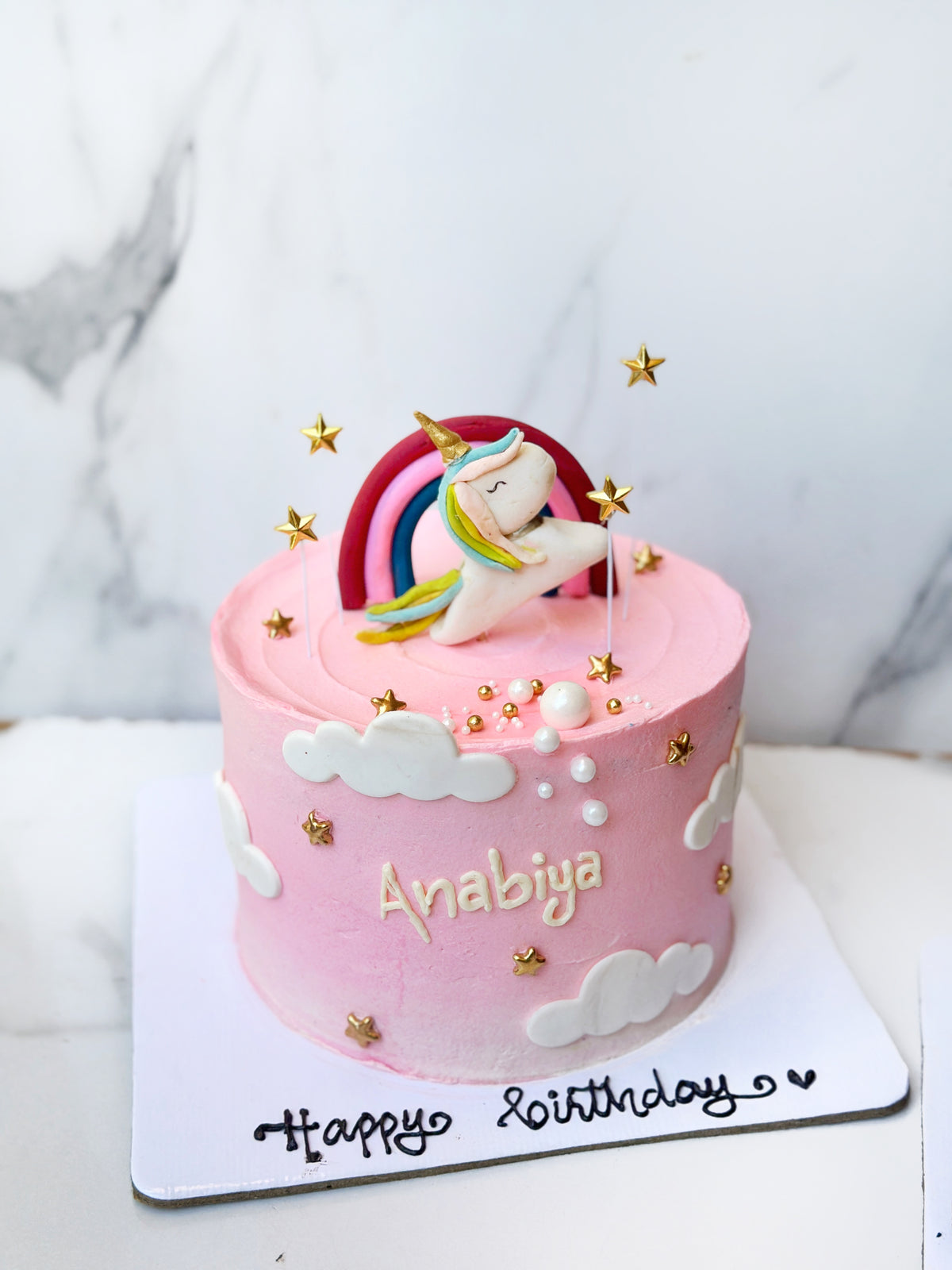 To the rainbow cake from Saaaaiscakes Karachi
