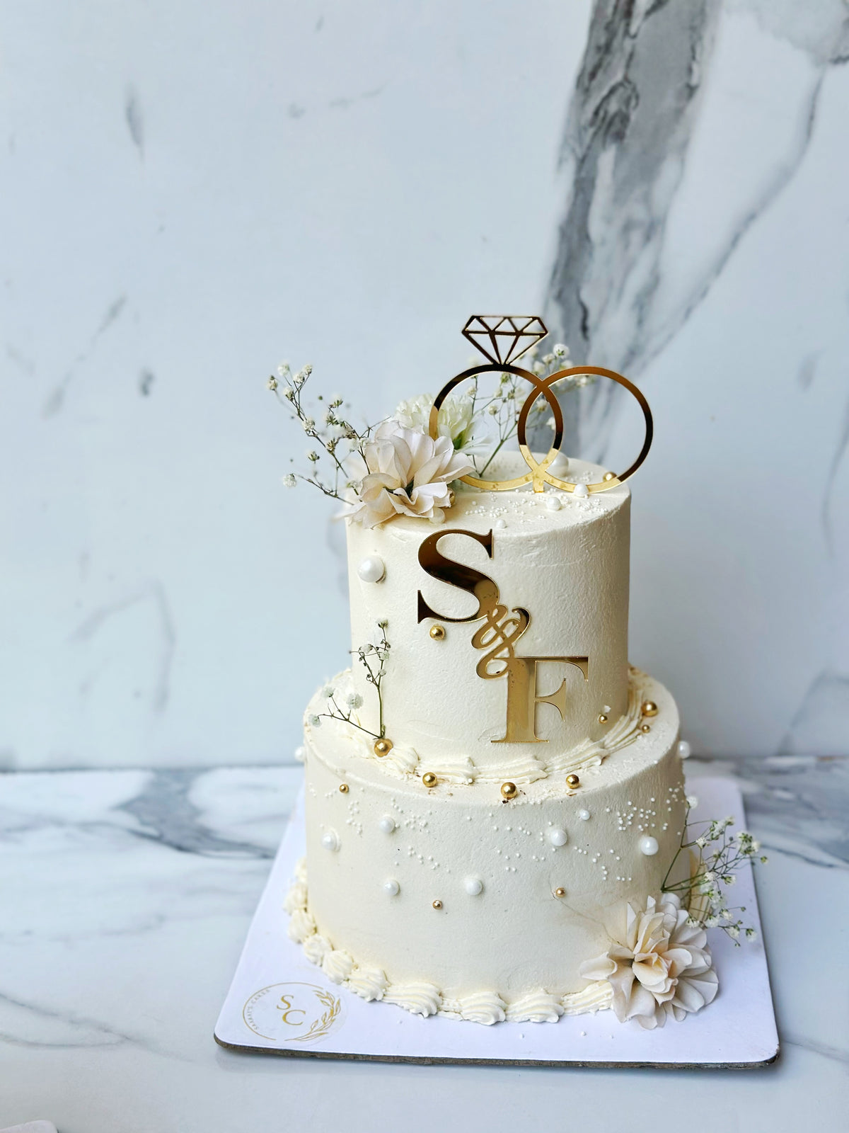 Frosted Affair cake from Saaaaiscakes Karachi