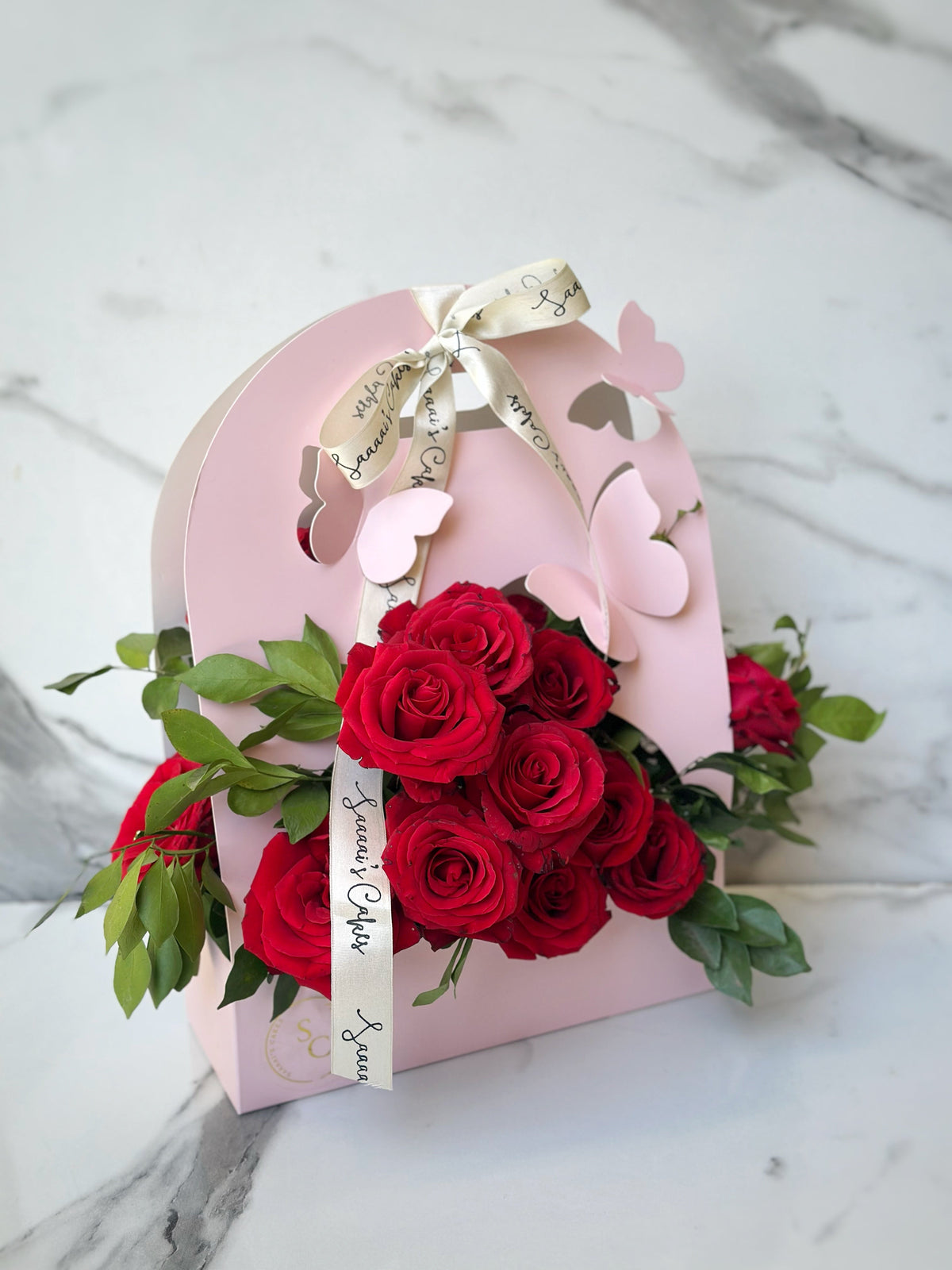 Blush bloom cake from Saaaaiscakes Karachi