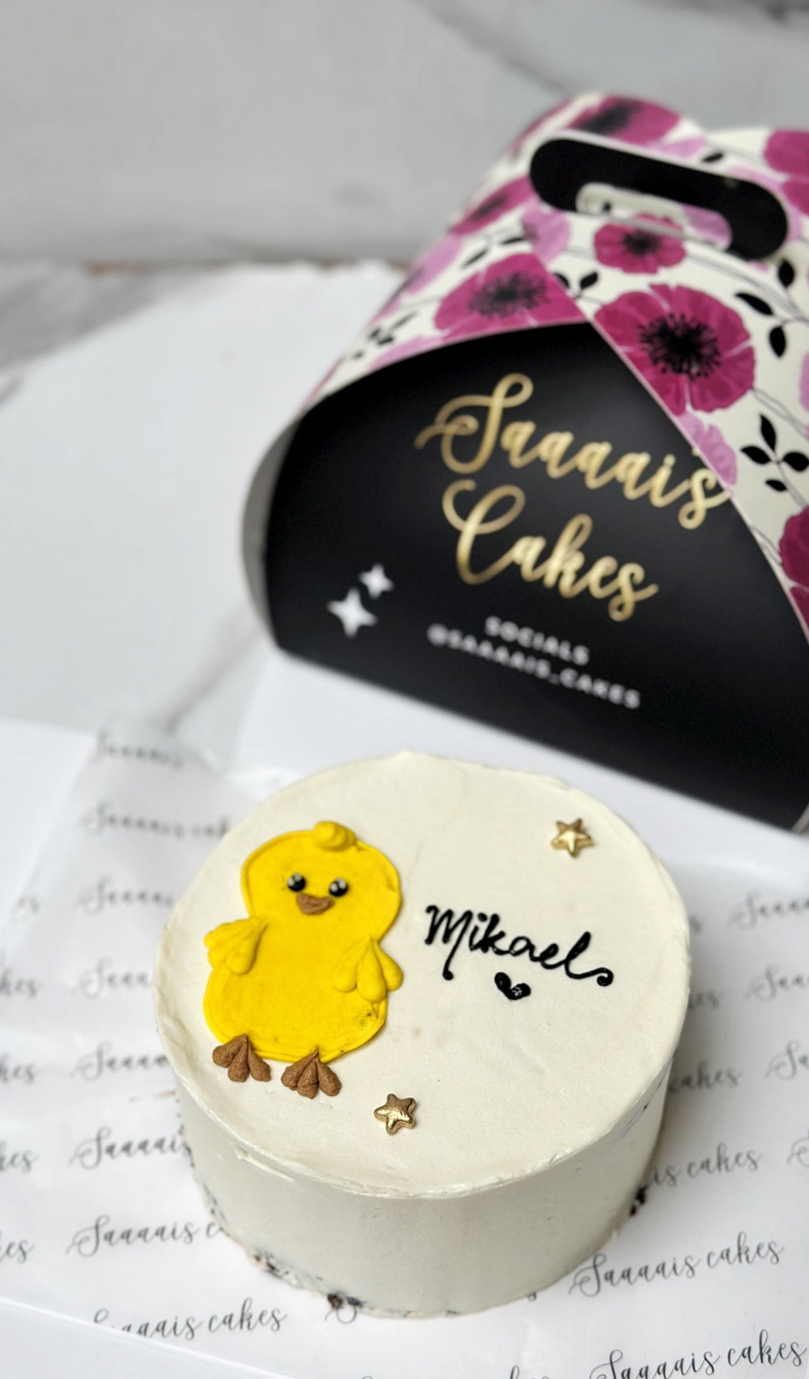 Chick-me out cake from Saaaaiscakes Karachi