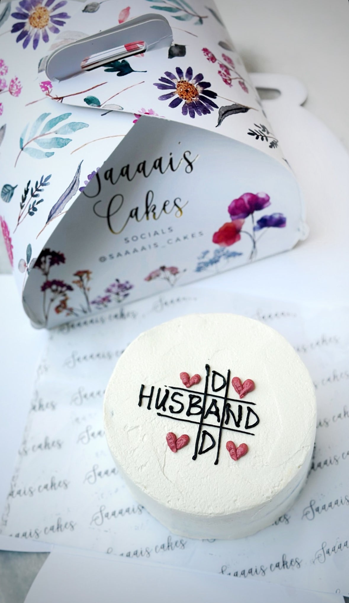 Hero cake from Saaaaiscakes Karachi