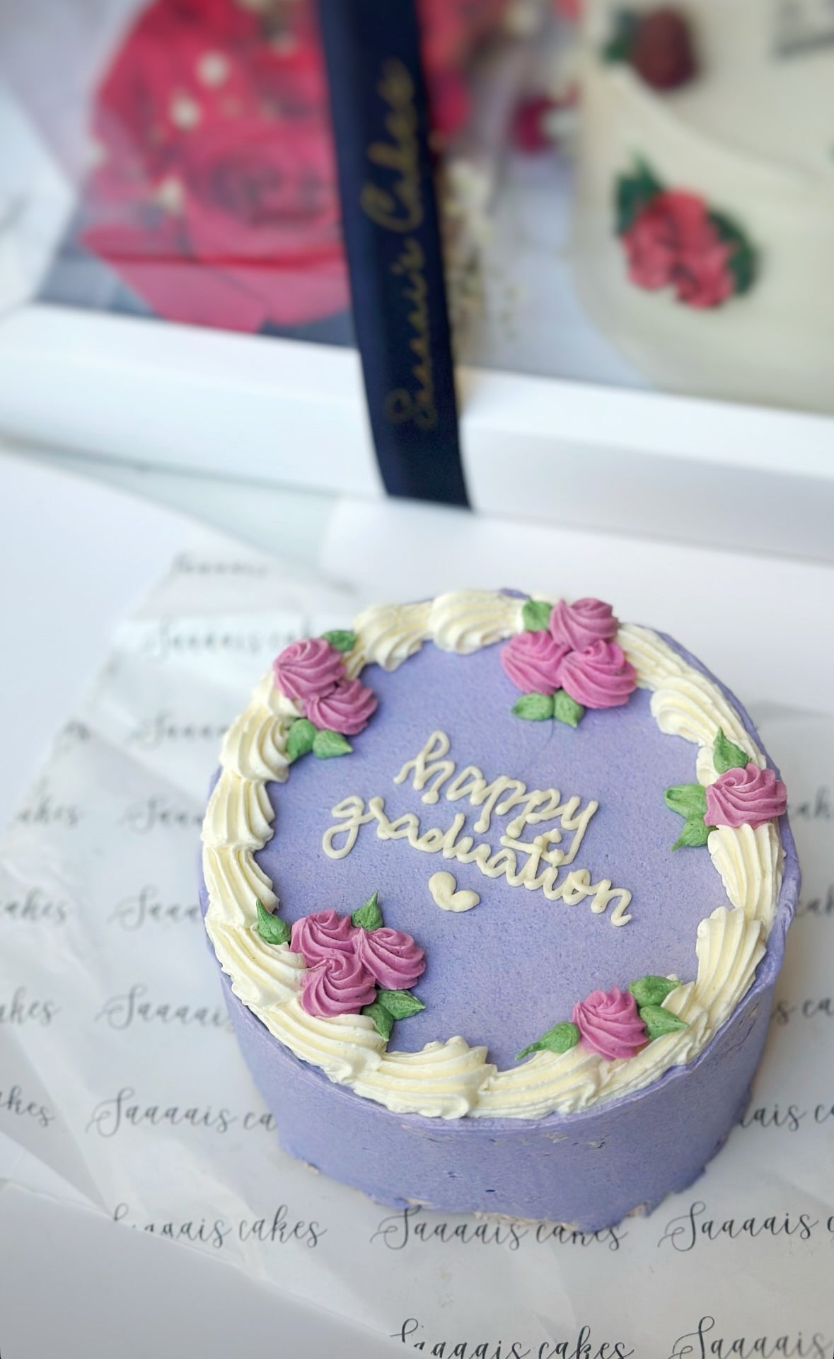 vintage cake from Saaaaiscakes Karachi