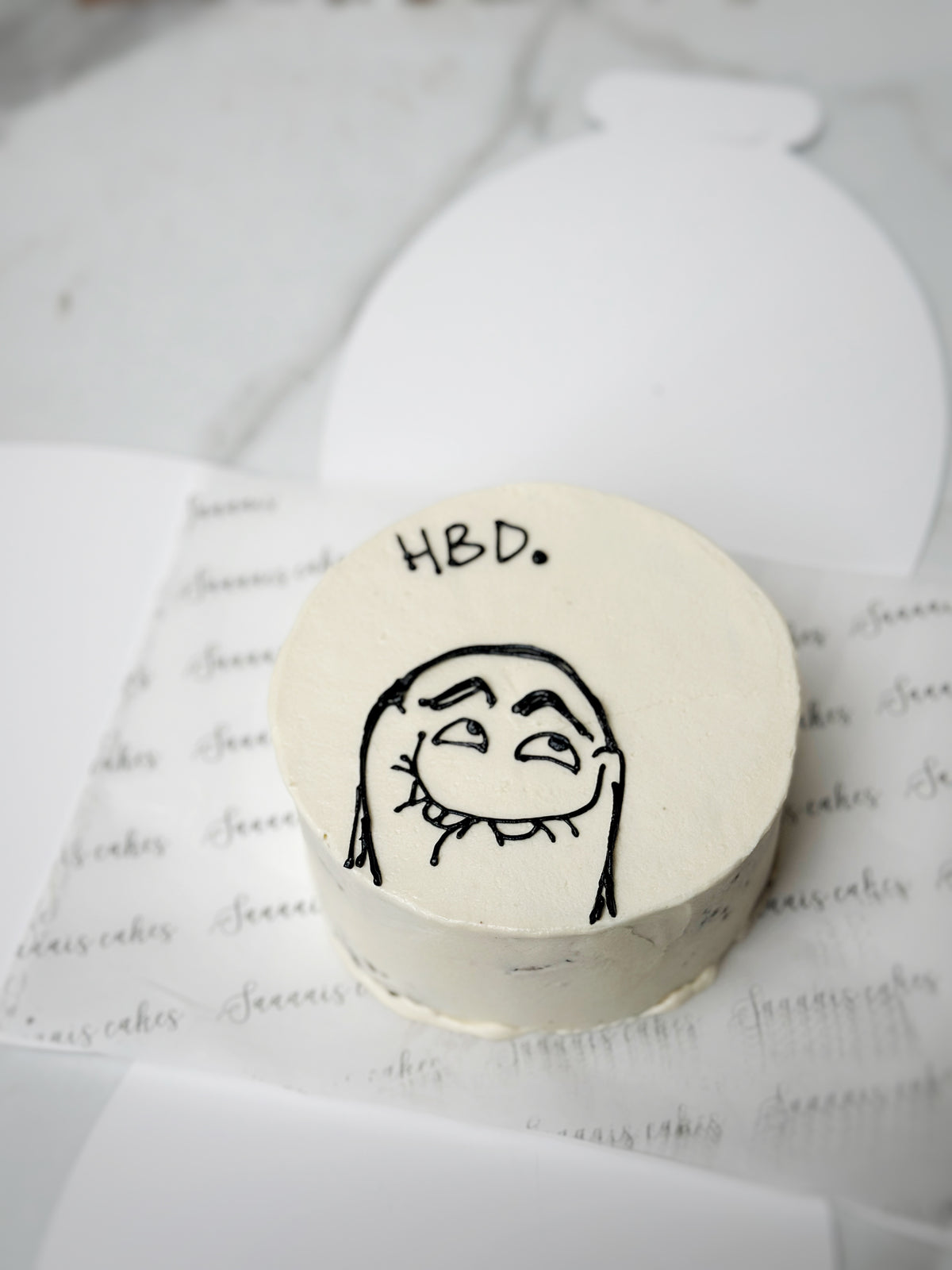 Funny much? cake from Saaaaiscakes Karachi
