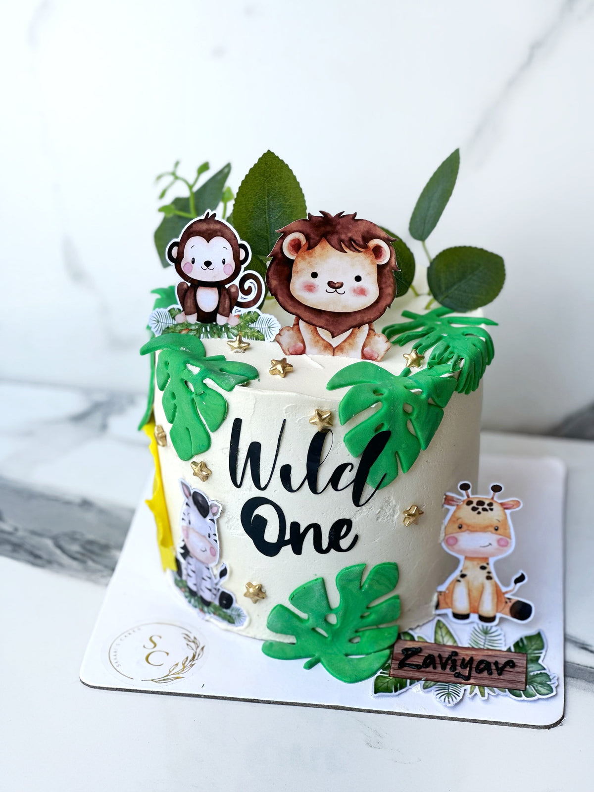 Jungle cake from Saaaaiscakes Karachi