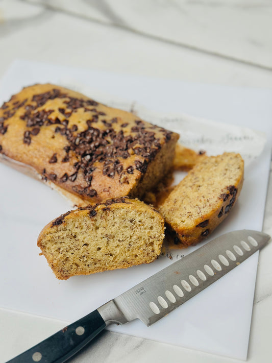 Banana bread loaf